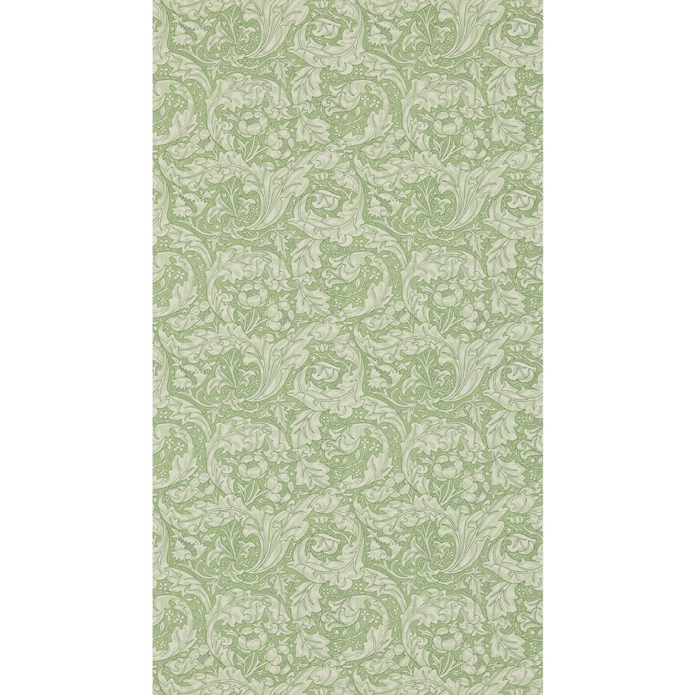 Bachelors Button Wallpaper 214736 by Morris & Co in Thyme Green